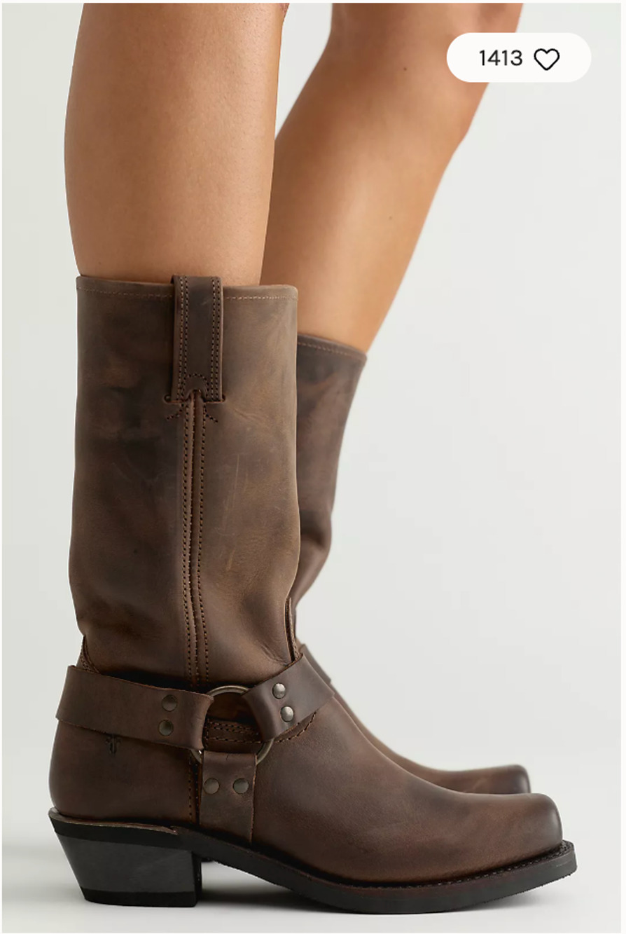 Free People Frye Harness 12R Boots 8 NEW